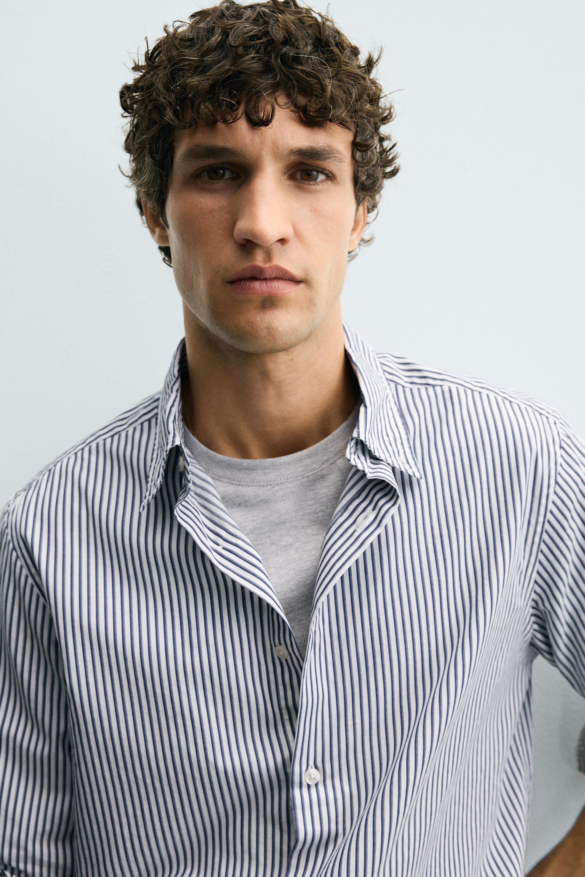 REGULAR FIT STRIPED SHIRT